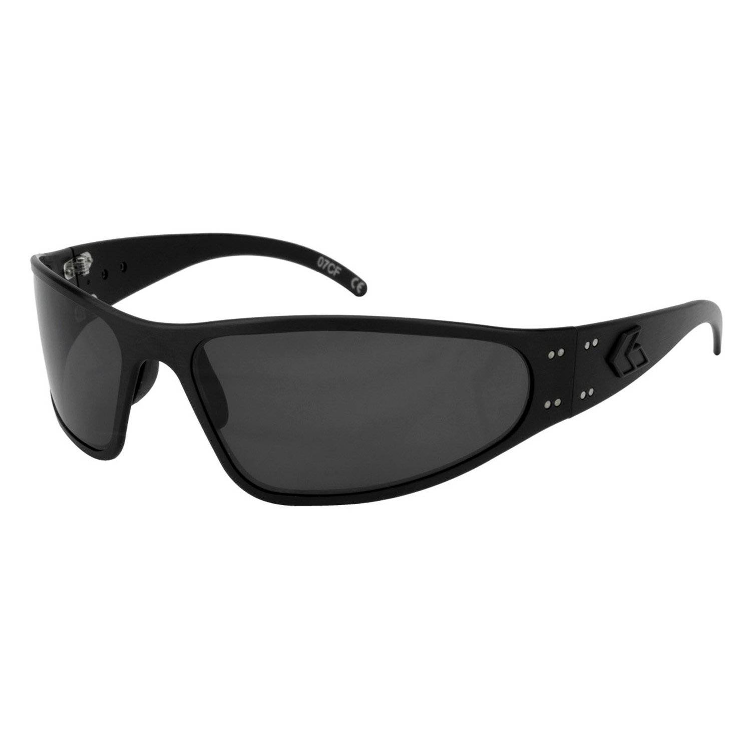 Gatorz Wraptor Blackout Sunglasses with Polarized Lens