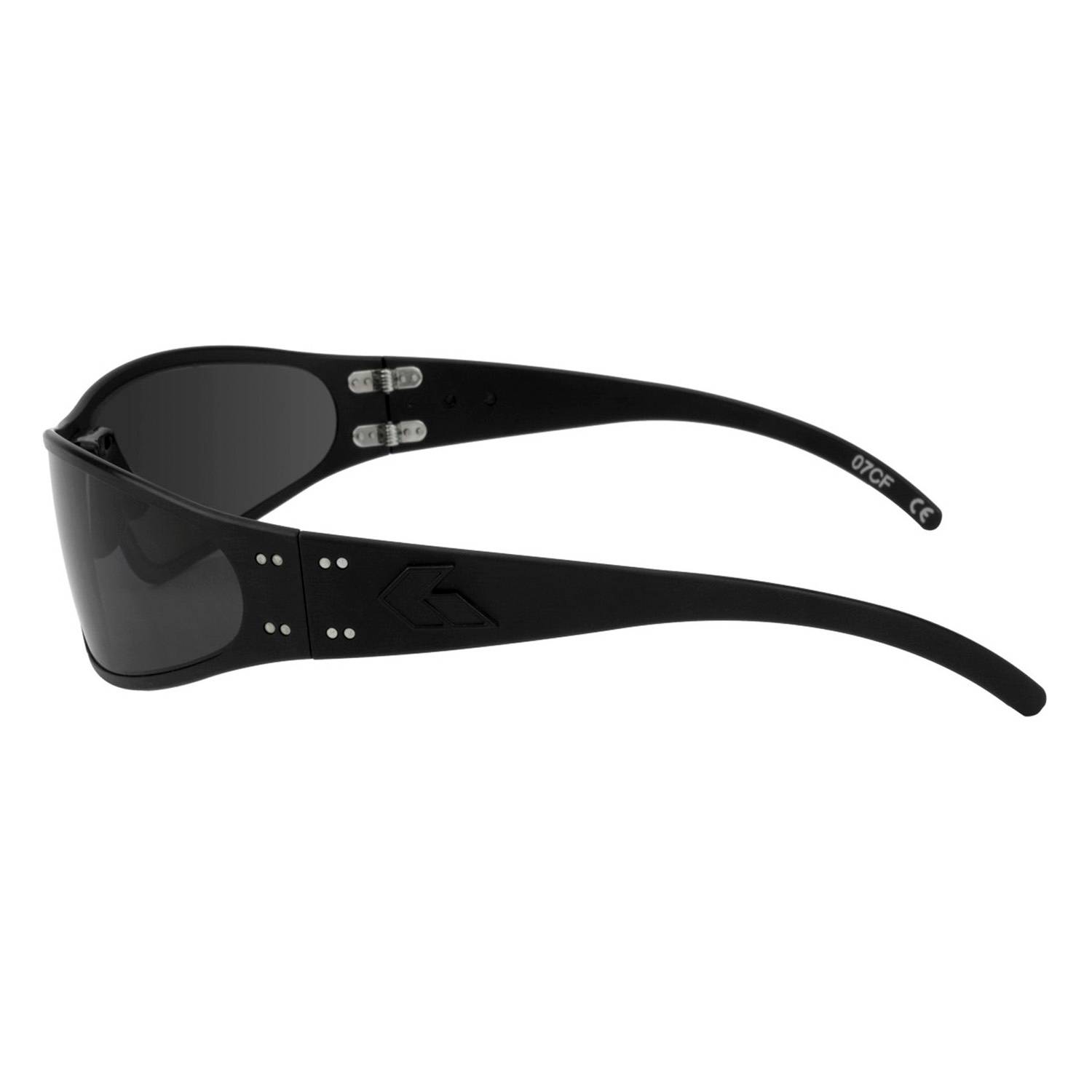 Gatorz Wraptor Blackout Sunglasses with Polarized Lens