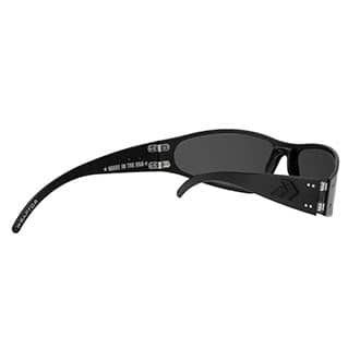Gatorz Wraptor Blackout Sunglasses with Polarized Lens