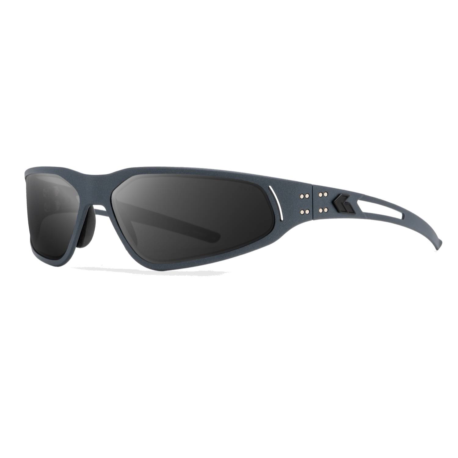 Gatorz Revenant Polarized Sunglasses, Slate with Black Logo