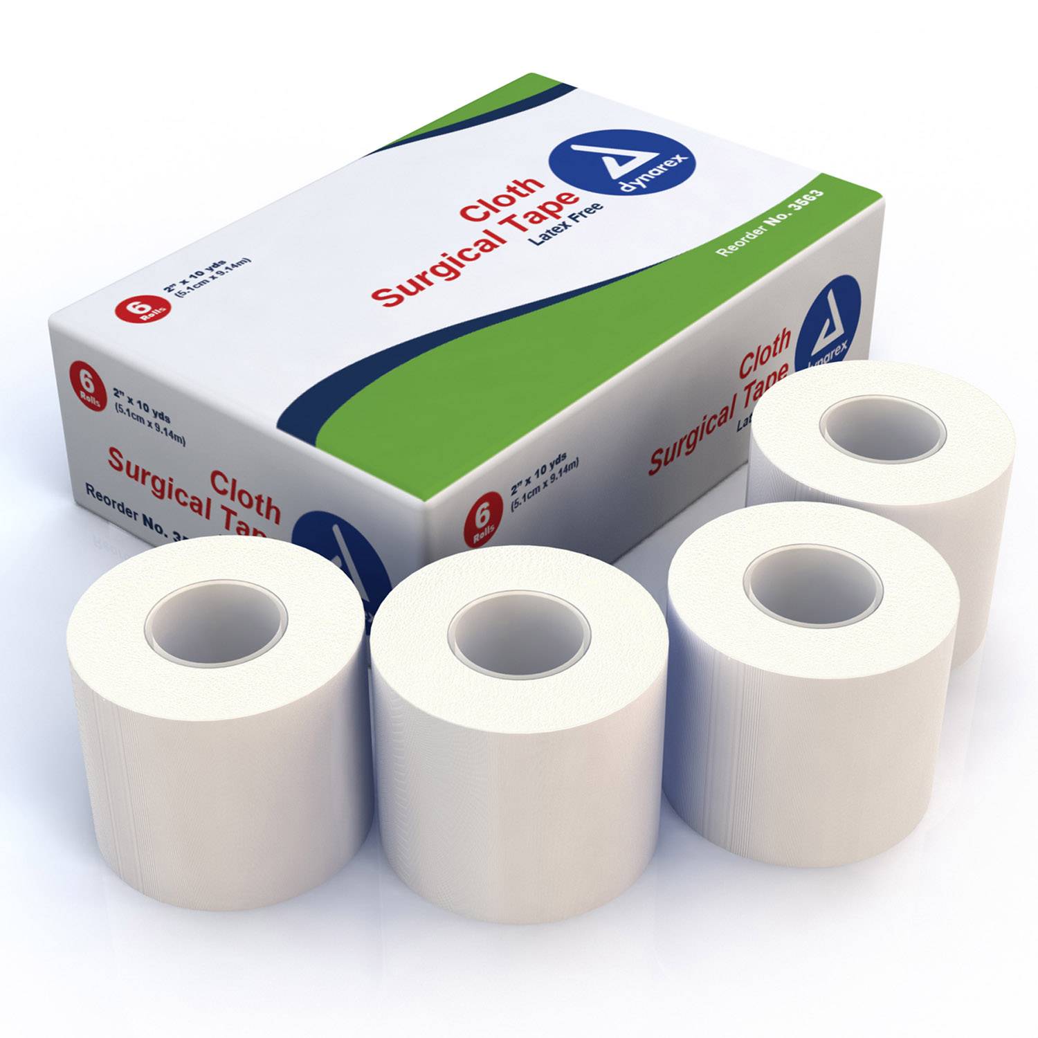 Dynarex Cloth Surgical Tape (6 Pack)
