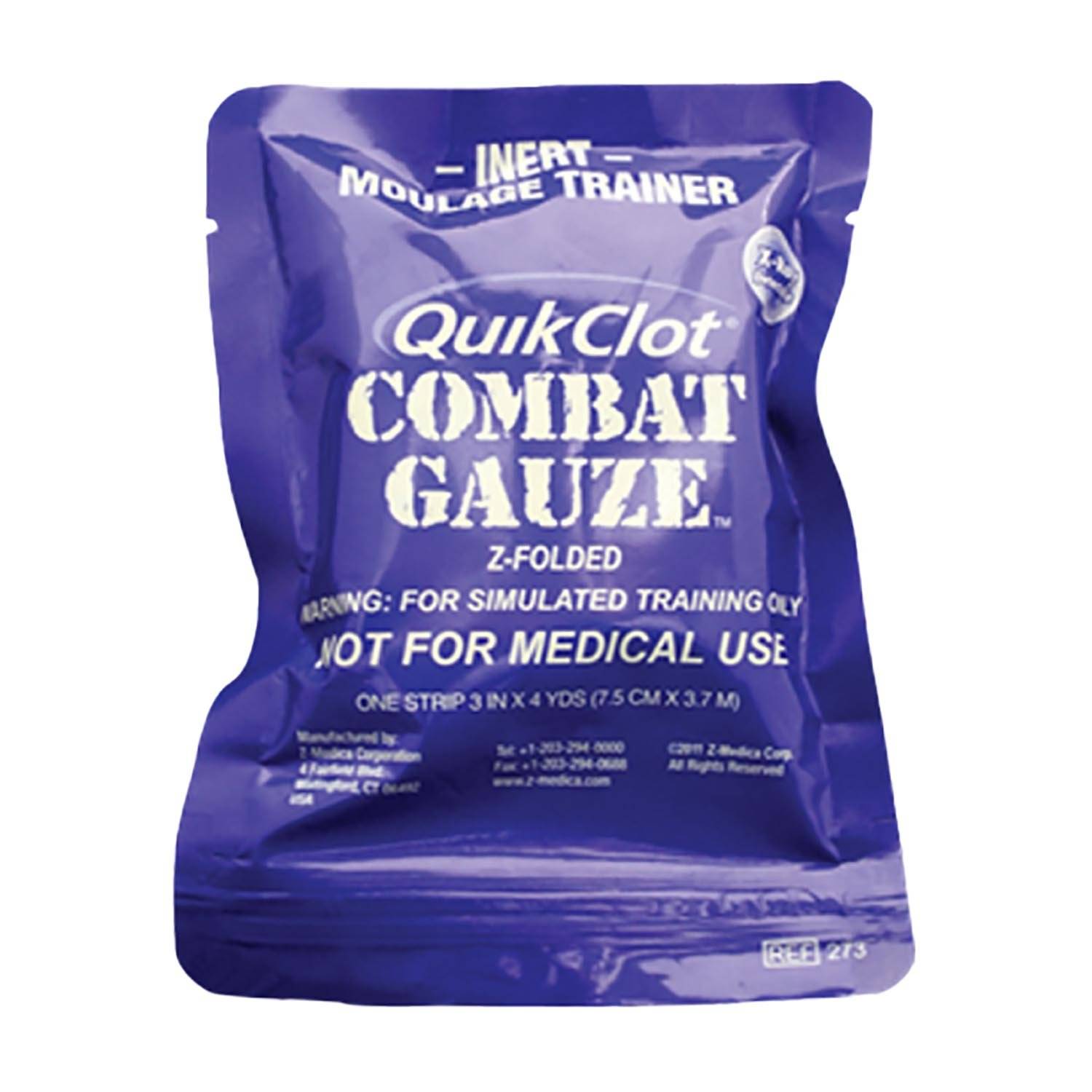 Chinook Medical QuikClot Combat Gauze Moulage Trainer