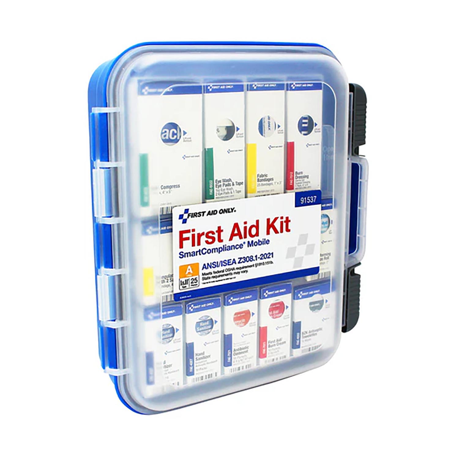 SmartCompliance 25Person Med Clear PlasticMobile Kit | Galls