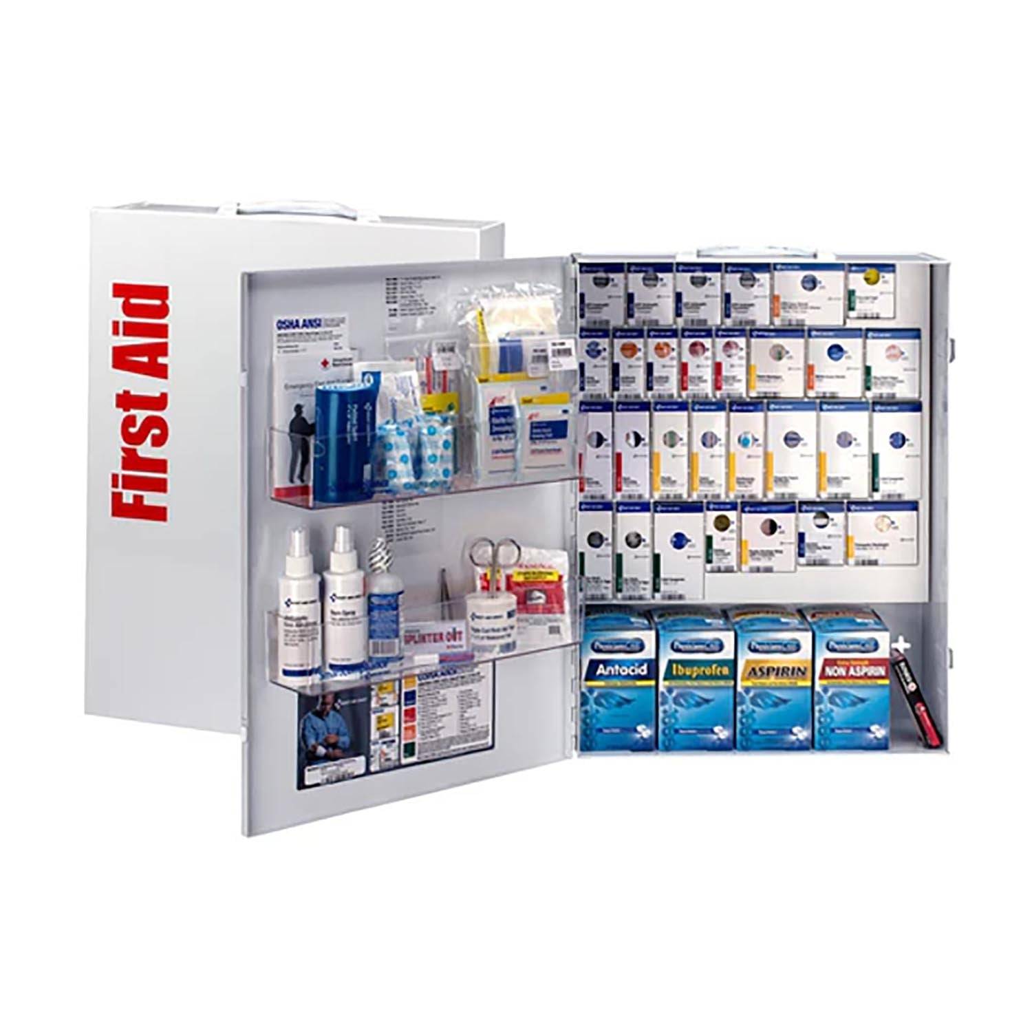 SmartCompliance 150 Person XL Metal First Aid Cabinet, ANSI