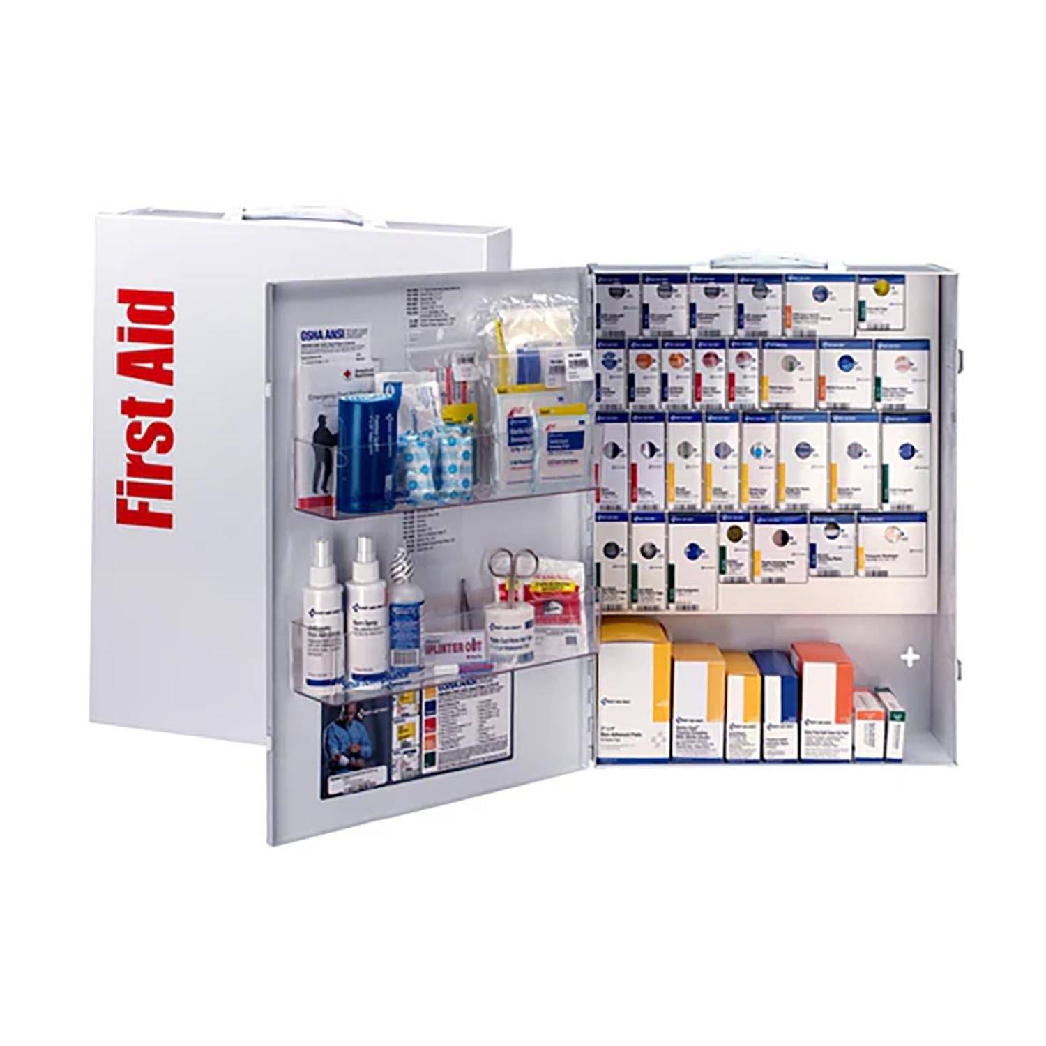 SmartCompliance 150 Person XL Metal First Aid Cabinet, ANSI