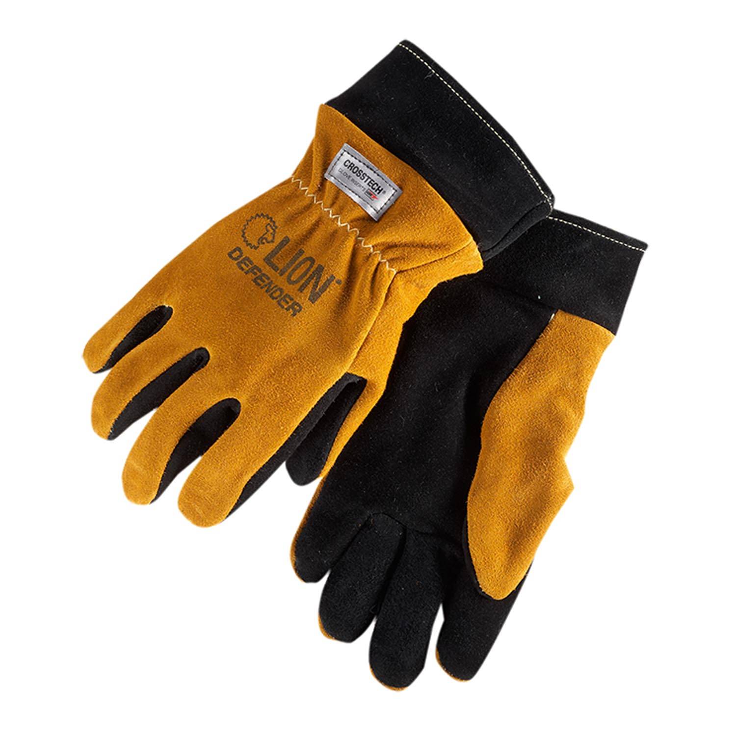 Lion Defender NFPA Wristlet Firefighting Gloves