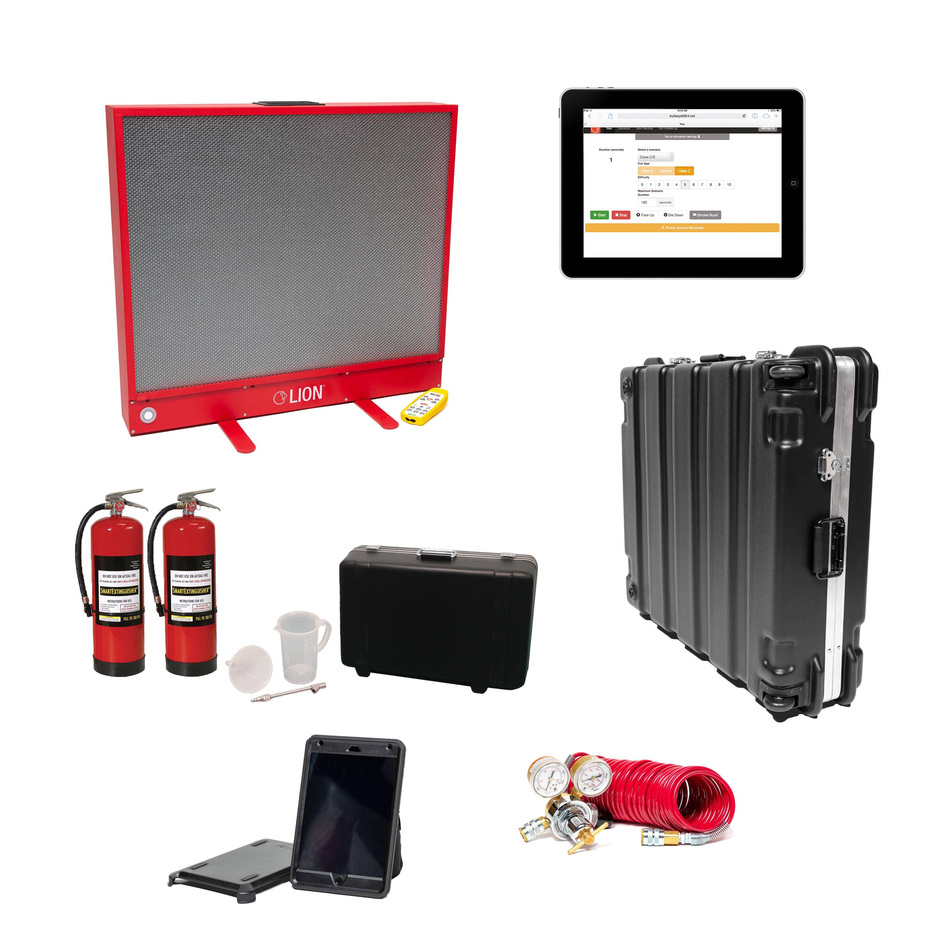 LION BullsEye Digital Fire Extinguisher Training System - Pl