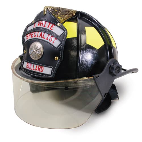 Bullard UST 6" Matte Finish Helmet with Faceshield
