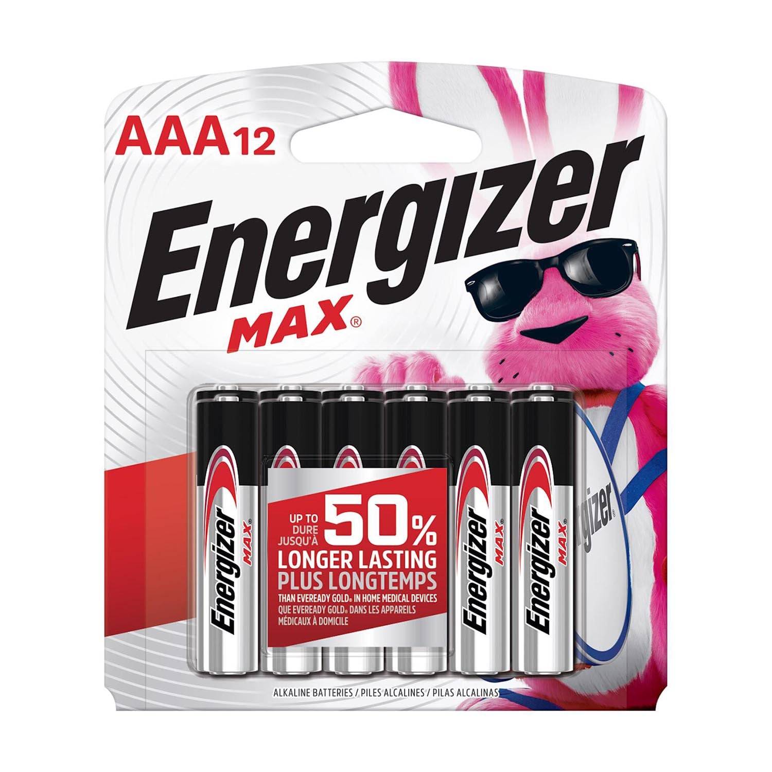 ENERGIZER AAA MAX BATTERY