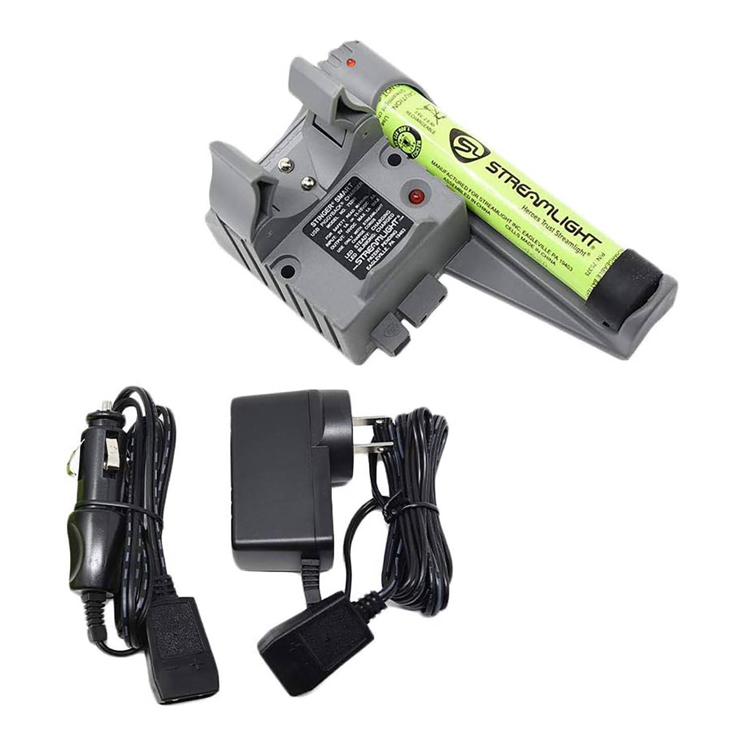 Streamlight 75732 Stinger LED Flashlight with AC/DC | Galls