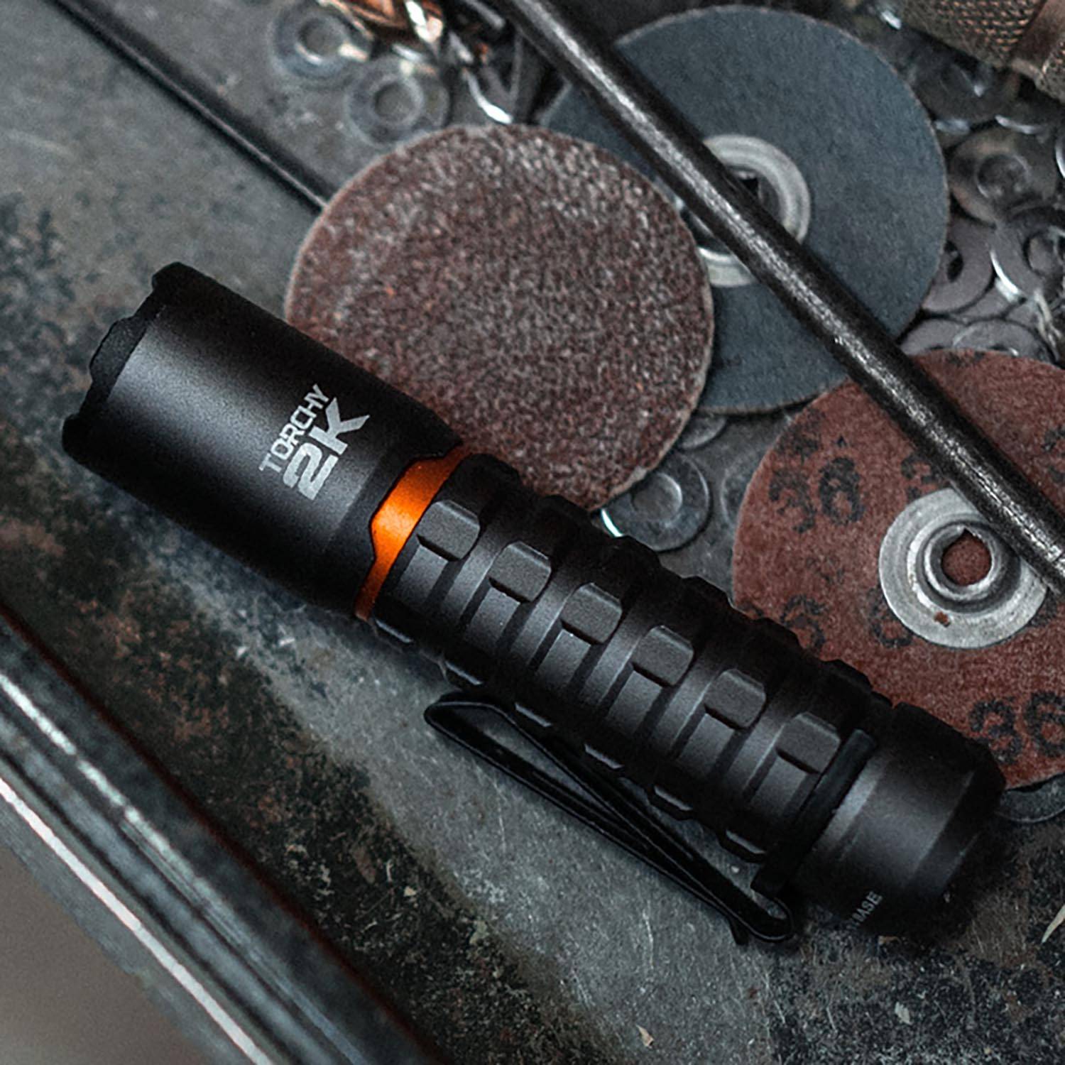 Nebo Torchy 2K Rechargeable Pocket Flashlight Galls