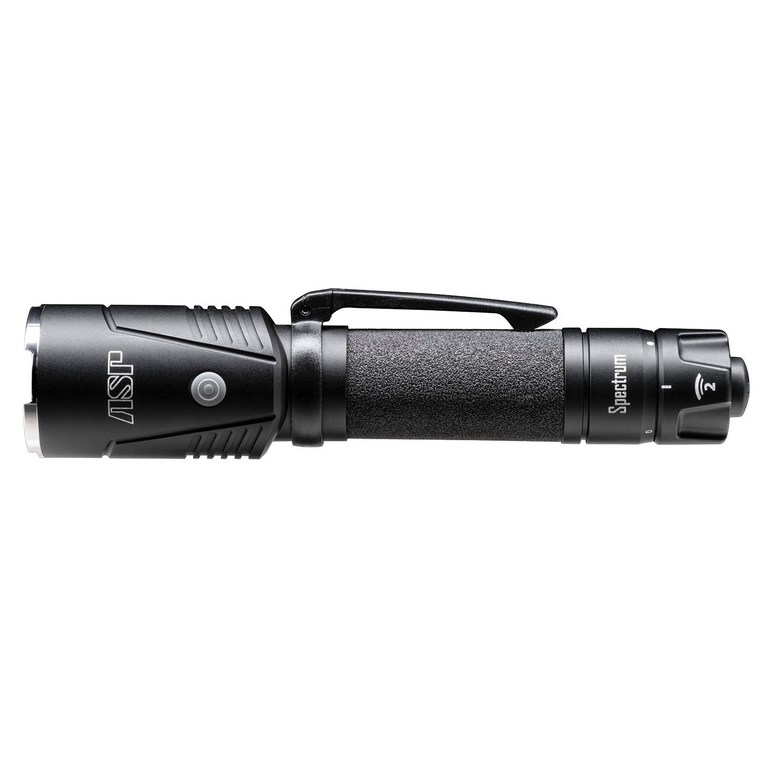 asp rechargeable flashlights Scribe, Pen-Style Pocket LED Flashlight, 330 Lumens, Bright Cree XPG2 LED, Every Day Carry Tactical Light for Law Enforcement, Includes Battery and Micro-USB Adapter, Tactical Black : Sports & charge indicator and battery capacity meter can also be found by rotating the bezel ASP Spectrum UV Flashlight |