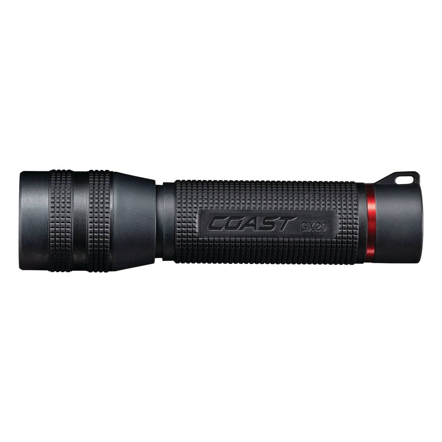 coast 440 lumen waterproof rechargeable flashlight kit Polysteel 400 Pure Beam Focusing LED with Twist Focus and Stainless Steel Core , Black Tools & Home Improvement Shine bright through the elements Coast GX30 Flashlight
