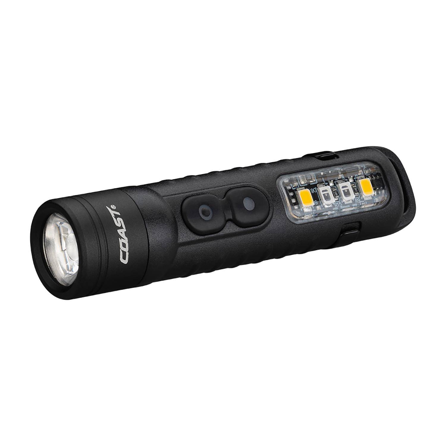 coast 440 lumen waterproof rechargeable flashlight kit Polysteel 400 Pure Beam Focusing LED with Twist Focus and Stainless Steel Core , Black Tools & Home Improvement EYE Spot Beam COAST G65R 1500 Lumen Waterproof