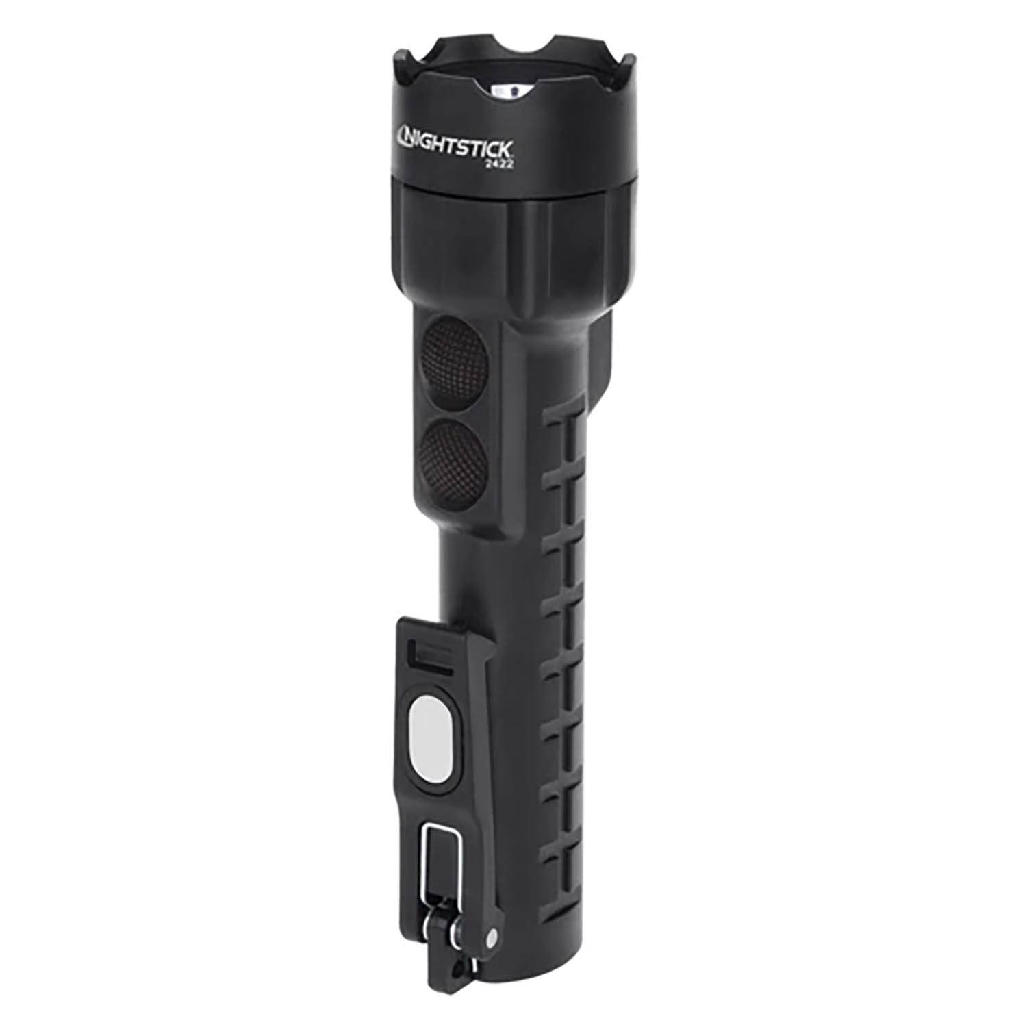 NIGHTSTICK DUAL-LIGHT FLASHLIGHT WITH DUAL MAGNETS