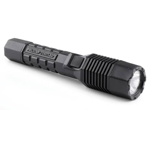 Pelican 7060 Black LED Flashlight with AC Charger