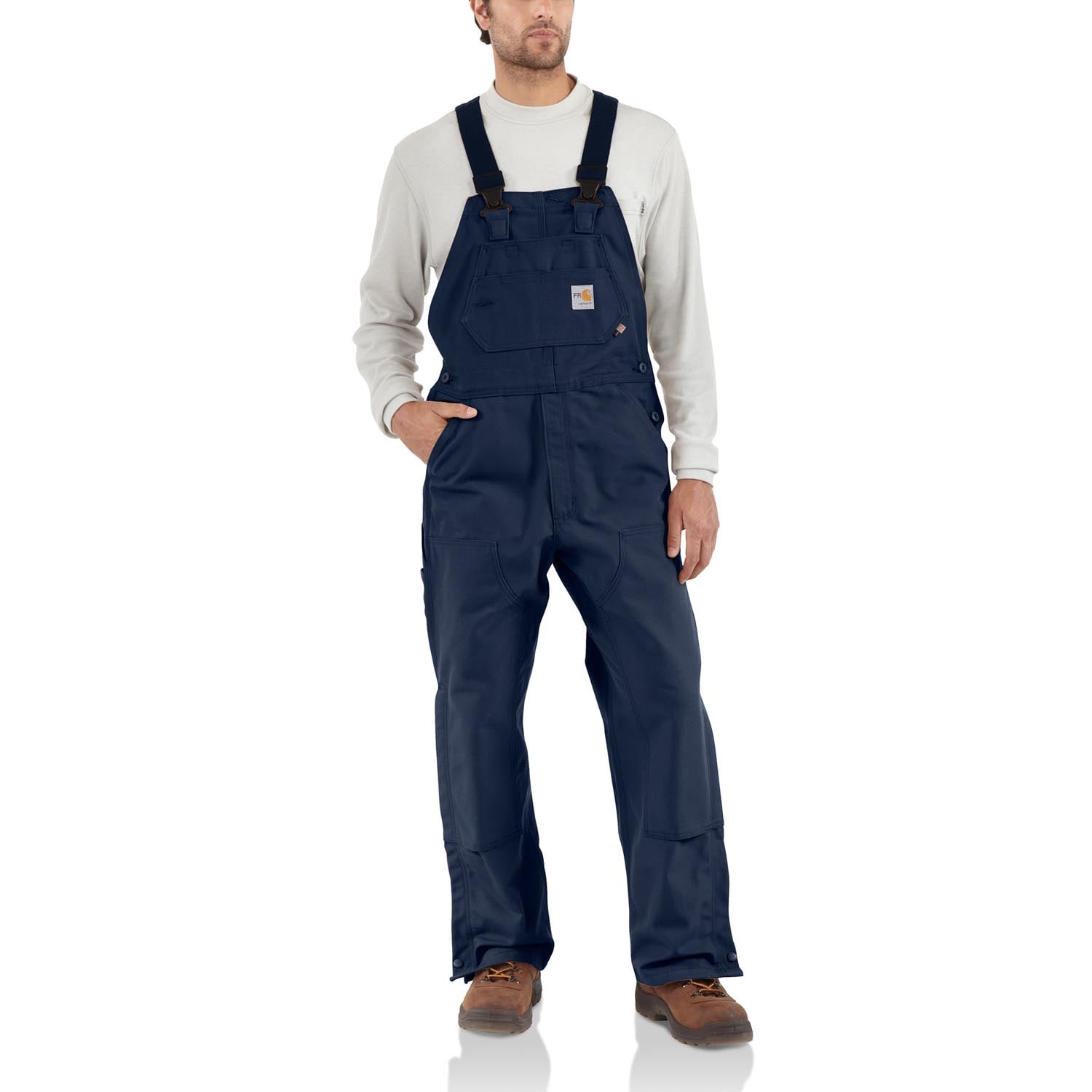 カーハート Frame-Resistant Duck Bib オーバーオール Carhartt Flame-Resistant Unlined Duck Bib Overall | Galls