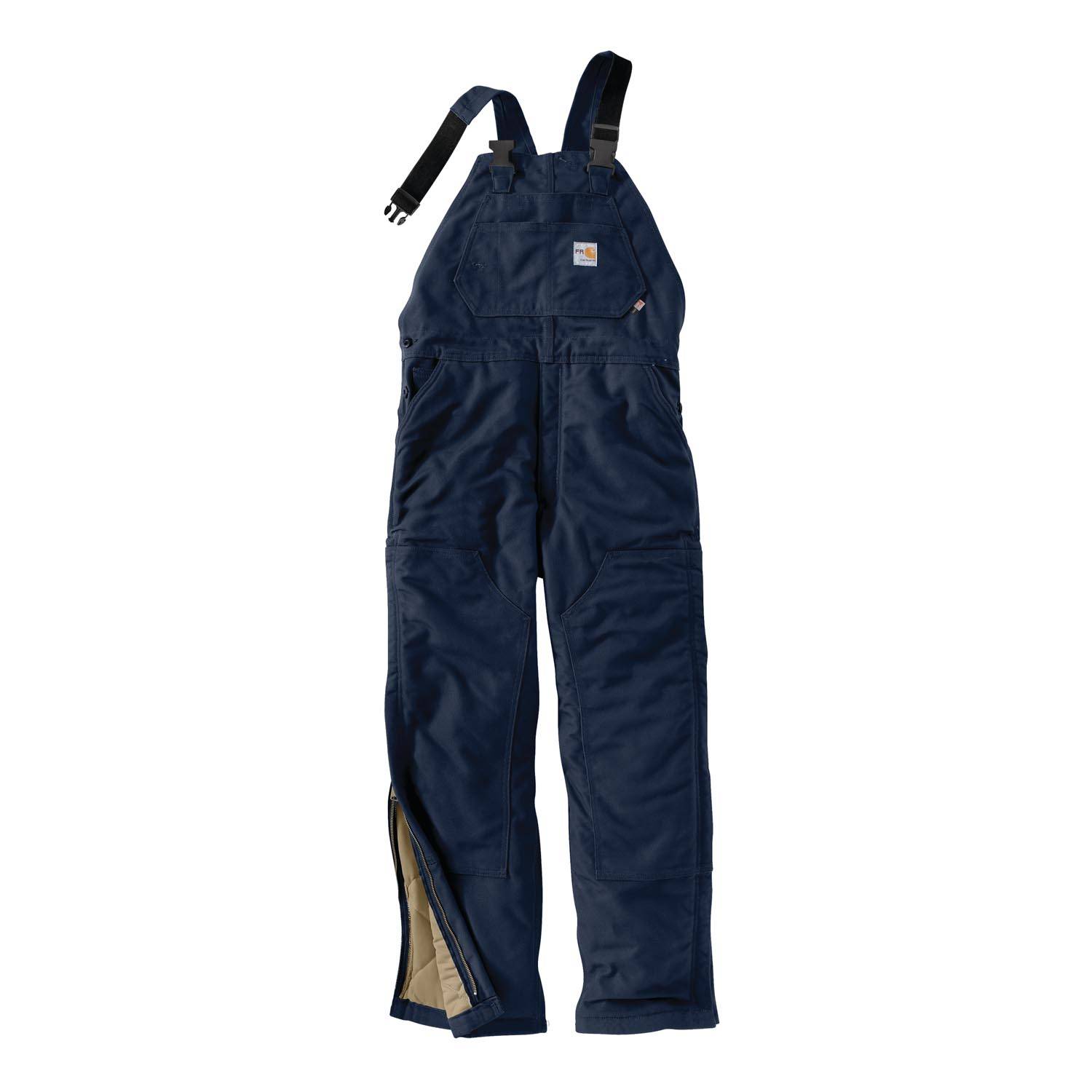 Carhartt Flame-Resistant Quilt-Lined Duck Bib Overall