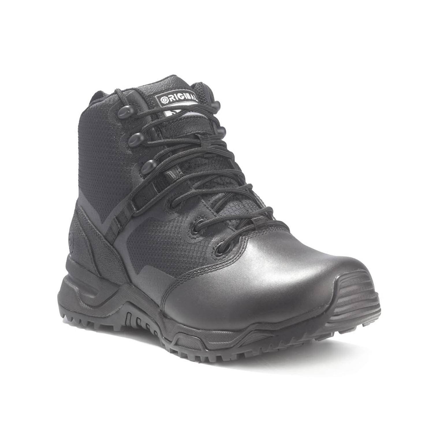 ORIGINAL S.W.A.T. ALPHA FURY 6� POLISHABLE TOE SIDE ZIP BOOT