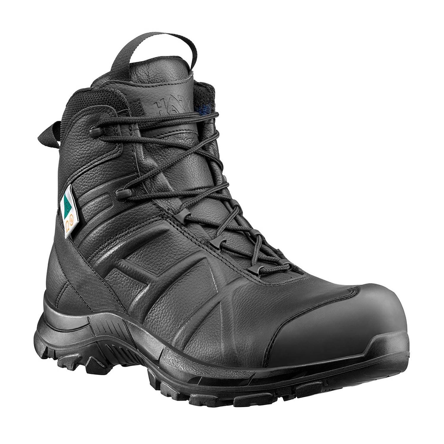 HAIX Women's Black Eagle Safety 55 Mid Side-Zip NFPA Boots