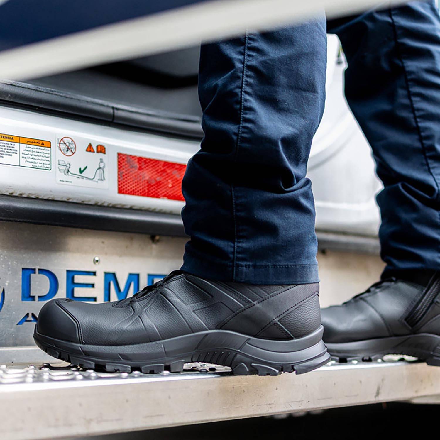 HAIX Women's Black Eagle Safety 55 Mid Side-Zip Boot | Galls