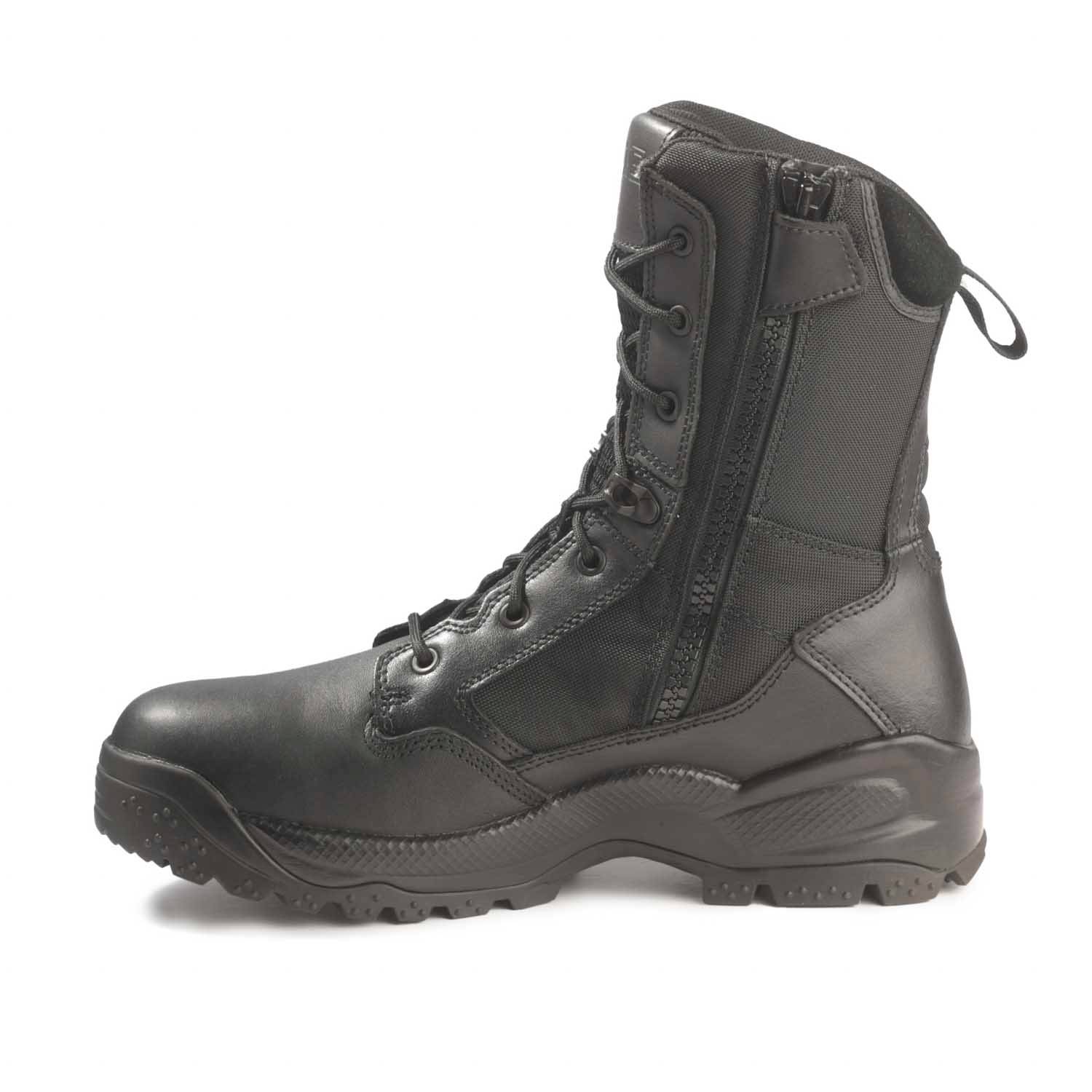 Style 12391 5.11 Tactical Mens ATAC 2.0 8 Leather Black Combat Military Side Zip Boots