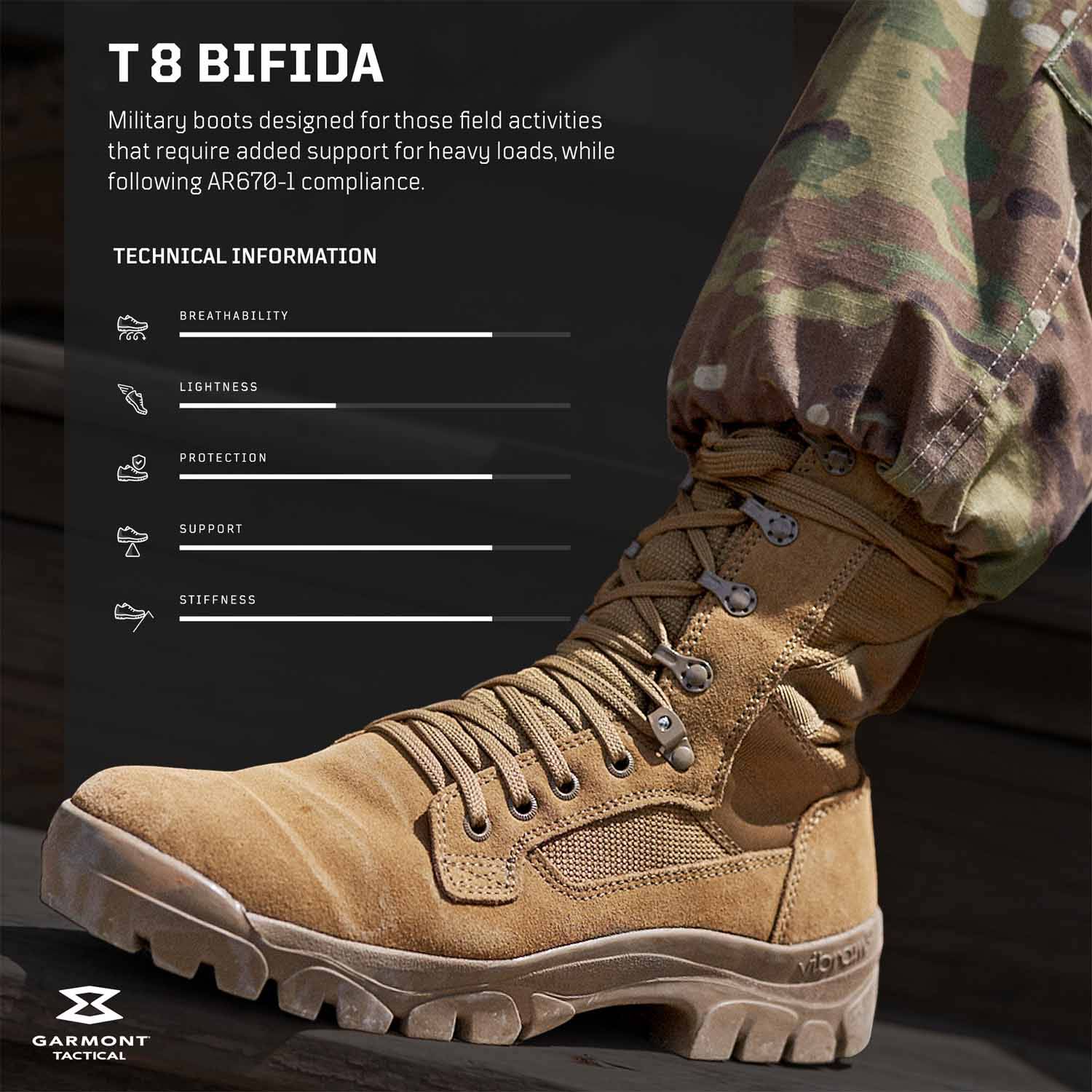 Garmont T8 BIFIDA OCP Coyote Boot | Galls