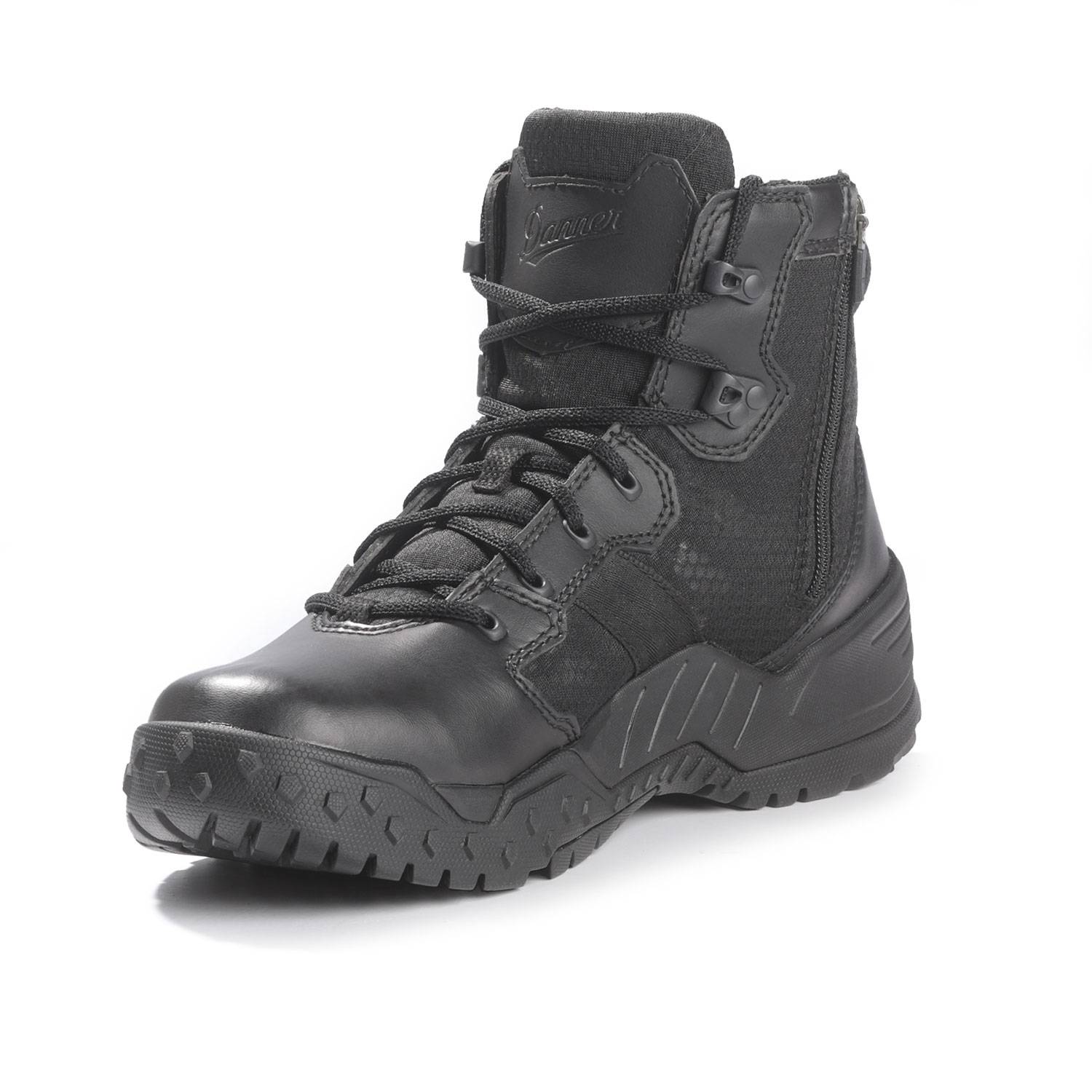 Bottes Tactiques DANNER Scorch Side-Zip 6 Pour Homme - Taille 11, Noir, Parfaites Pour Le Travail Ou L'extérieur