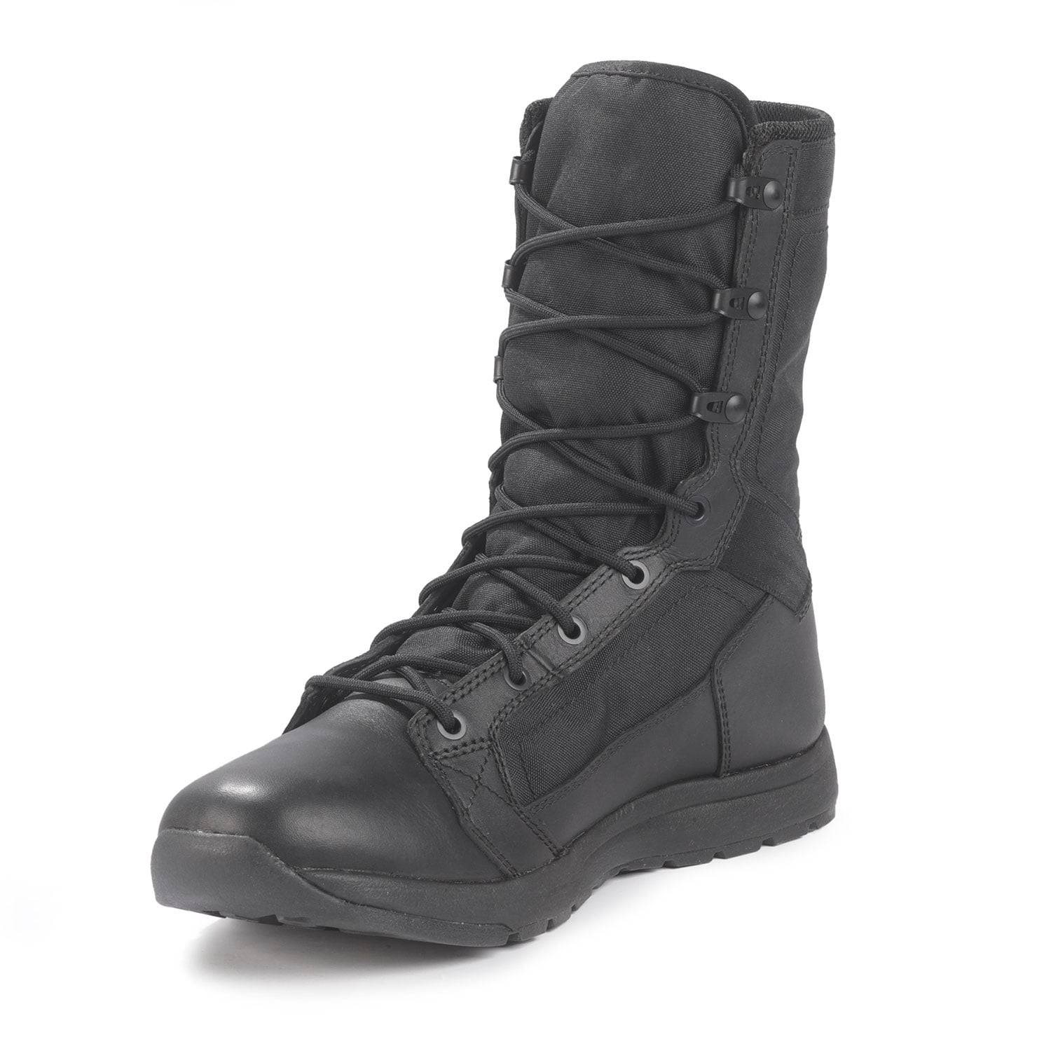 Danner Tachyon Black Hot Weather Tactical Boots – Polishable Toe (Men's, Style 50124)
