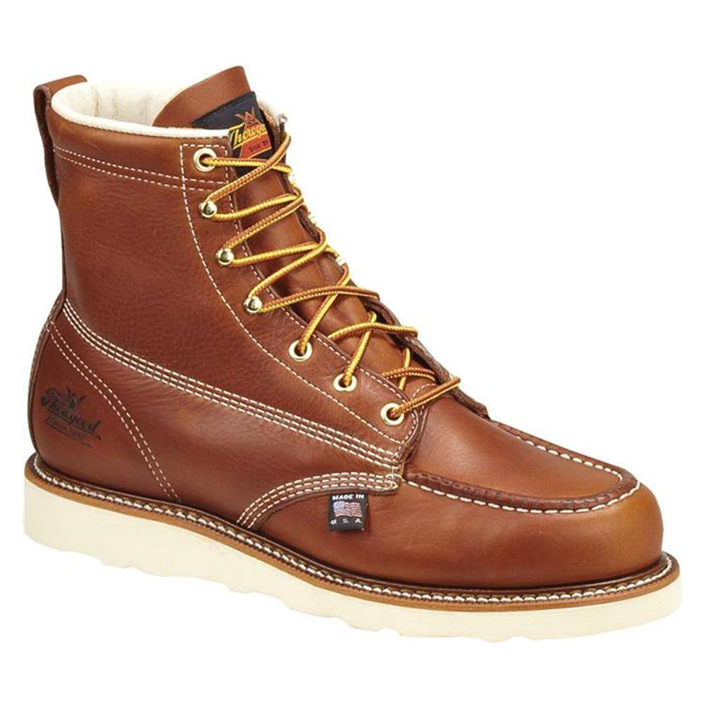 THOROGOOD 6" AMERICAN HERITAGE MOC TOE WEDGE BOOTS