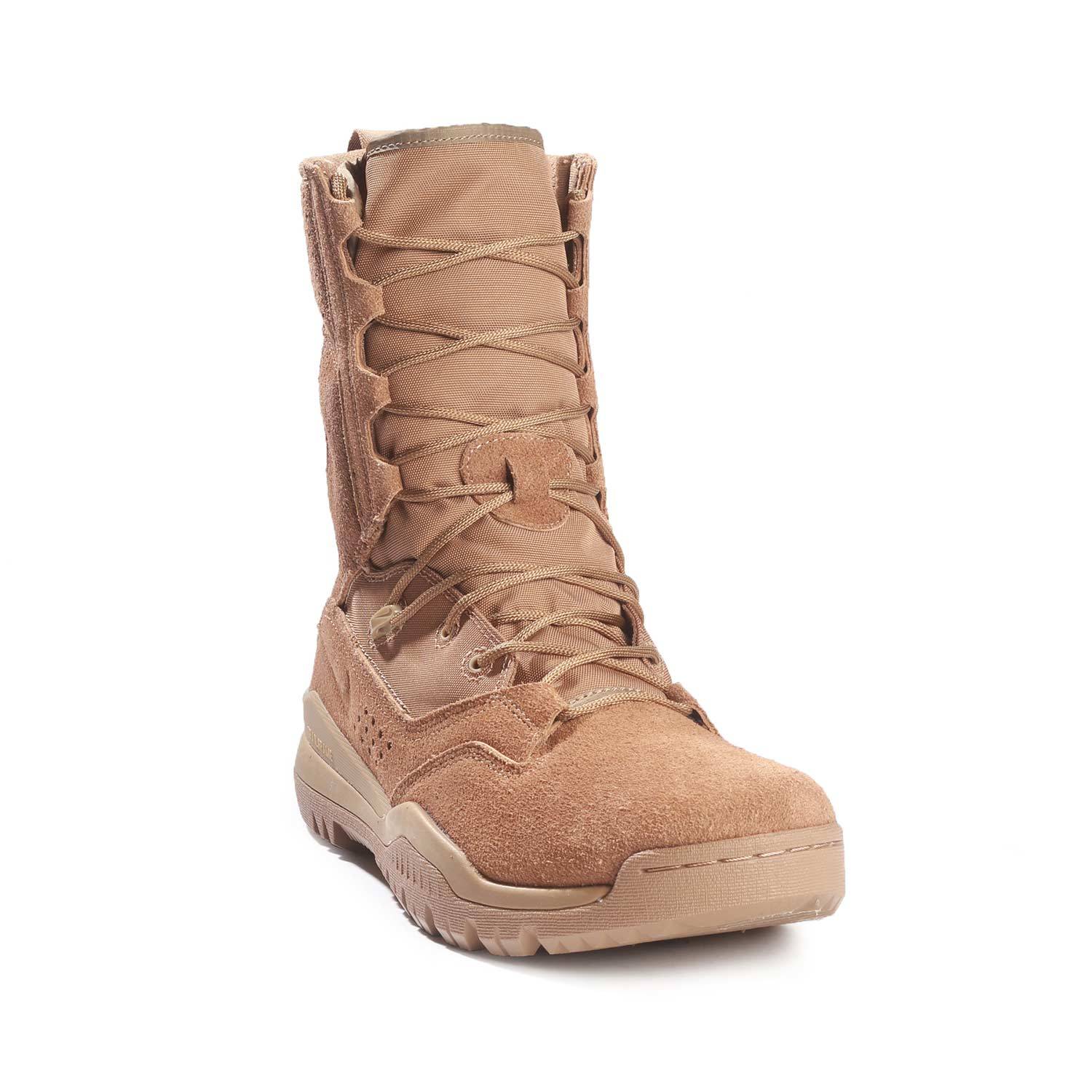 nike tan combat boots