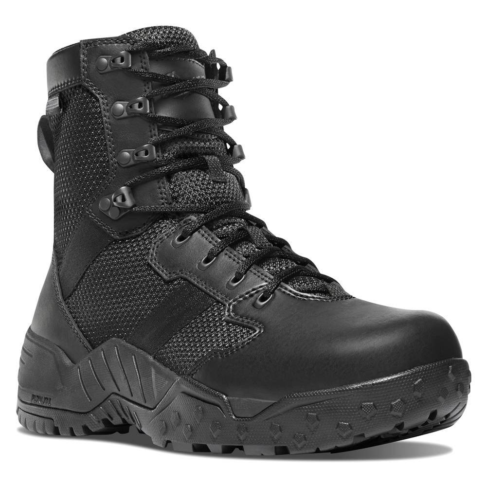 Bottes Tactiques Danner Instinct 8 Noires Zippées – Homme Taille 6 US/5.5 UK, Modèle 25331