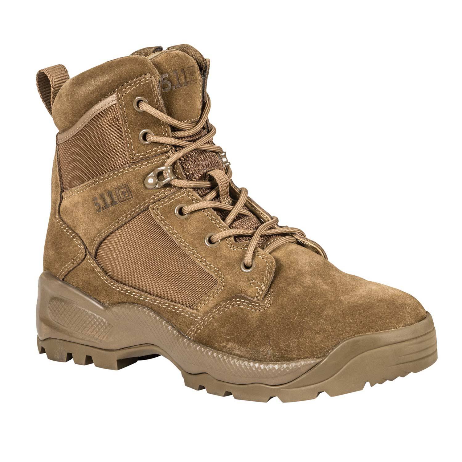 5.11 Tactical Men's ATAC 2.0 Side-Zip Boots – Black, Size 10 US (12394) – Ready For Duty!