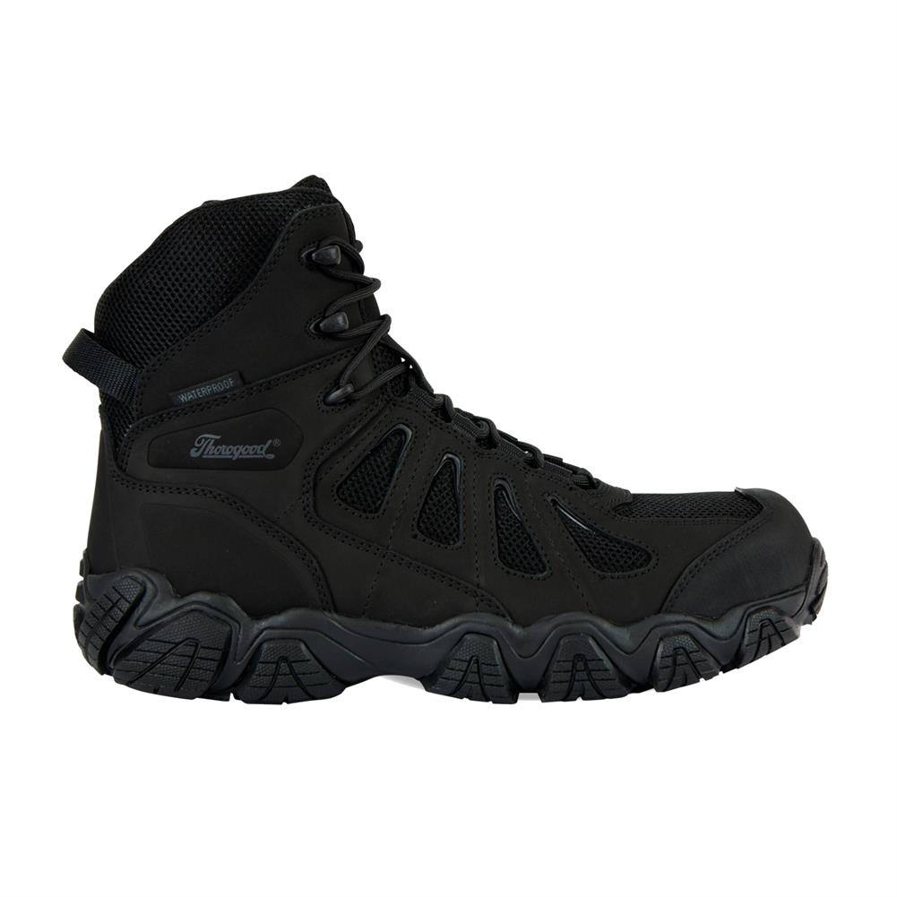 THOROGOOD 6" CROSSTREX SIDE-ZIP COMPOSITE TOE WATERPROOF BOO