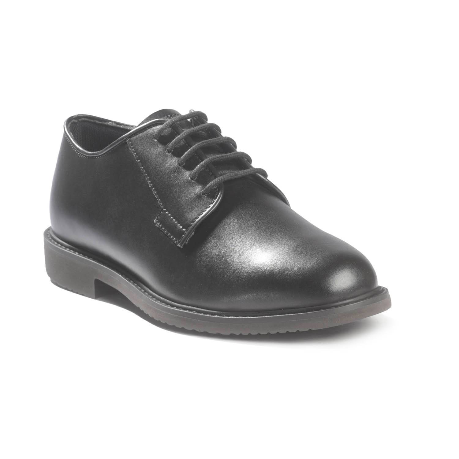 Bates Women's Sentry Oxford High Gloss – Synthetic Leather Formal Shoes, 2" Heel