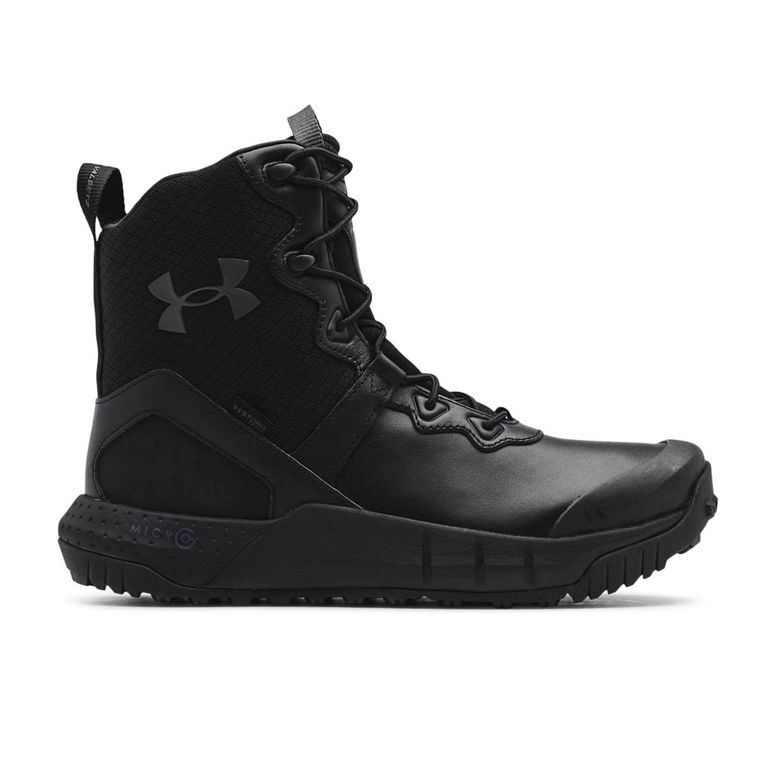 UA Women's Micro G Valsetz Leather WP Tactical Boots