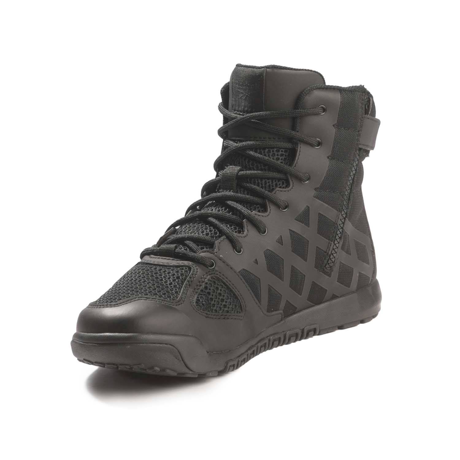 Reebok Nano Tactical 6" Side Zip Duty Boots Athletic