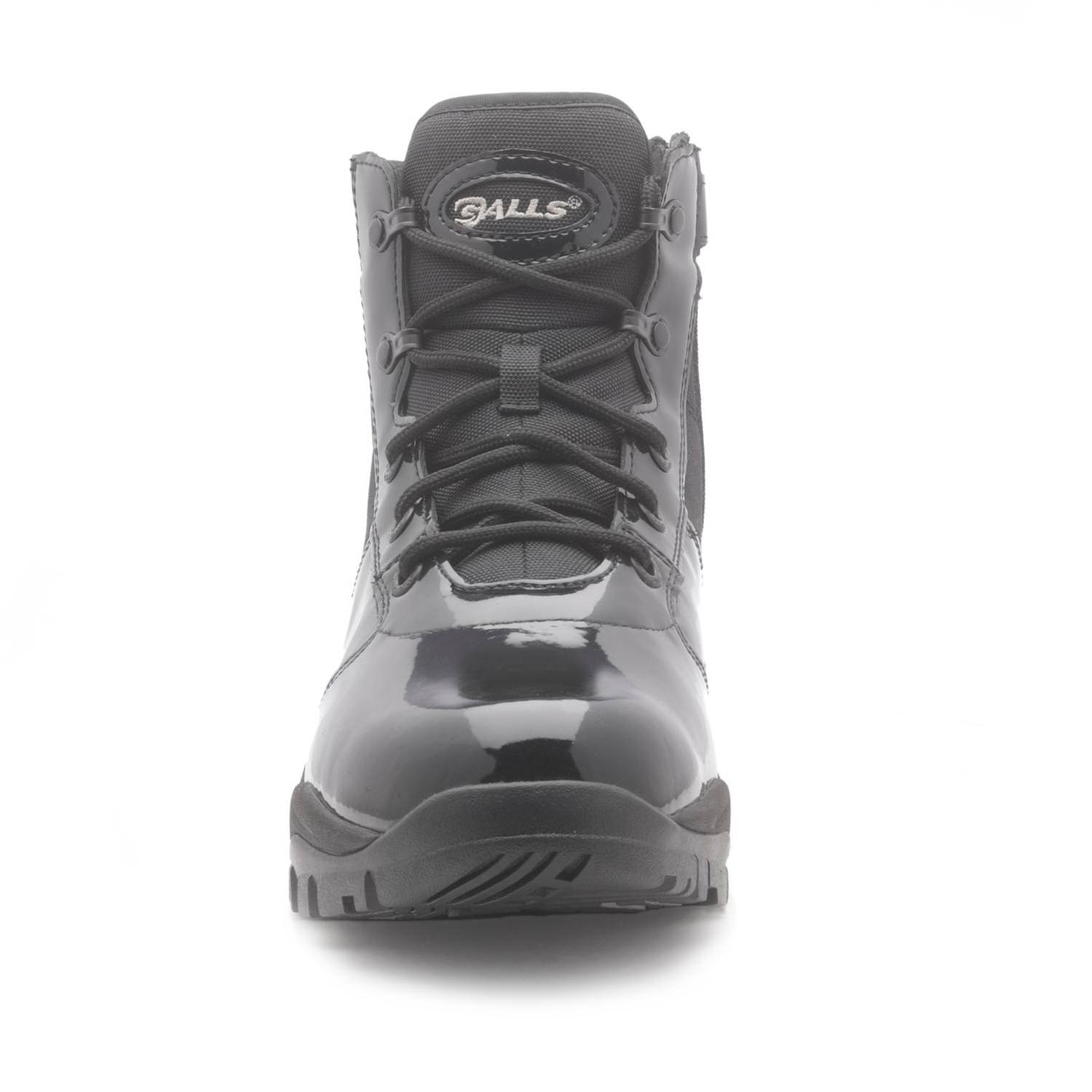 Galls Men's 6" High Gloss Side Zip Boots