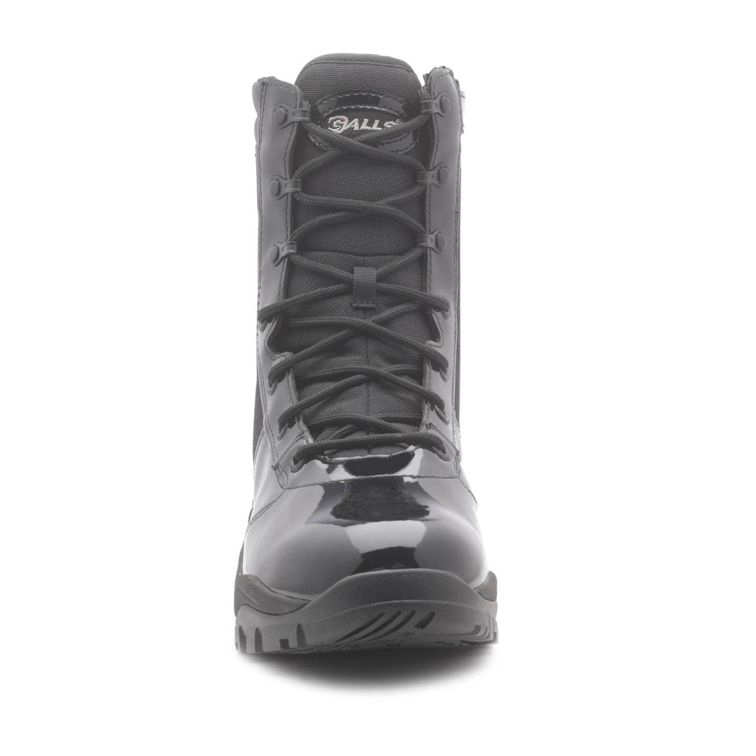 Galls Men's 8" High Gloss Side Zip Boots Galls Boots