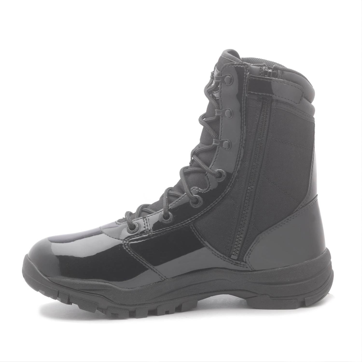 Galls Men's 8" High Gloss Side Zip Boots Galls Boots