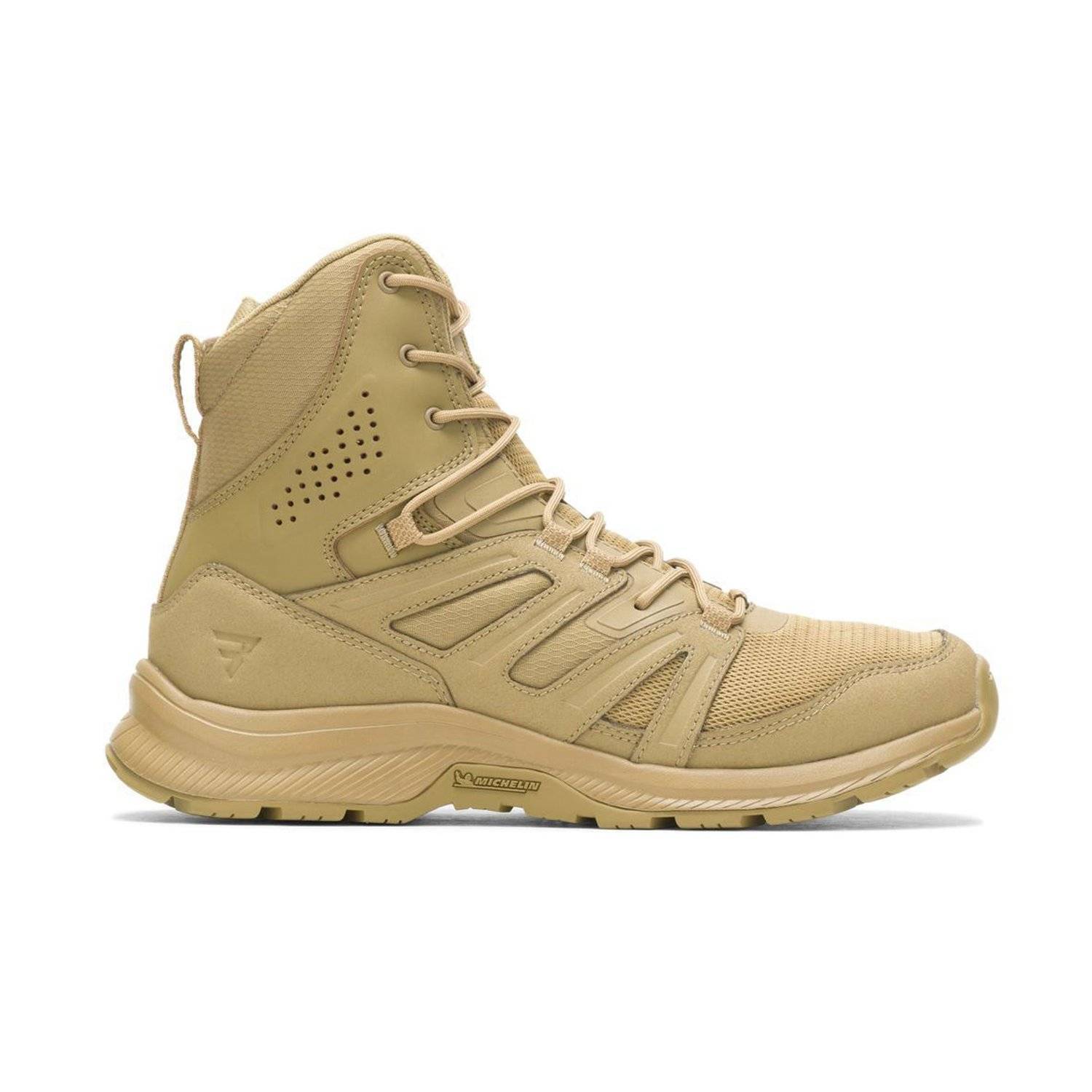 BATES RALLYFORCE TALL SIDE ZIP BOOTS IN COYOTE