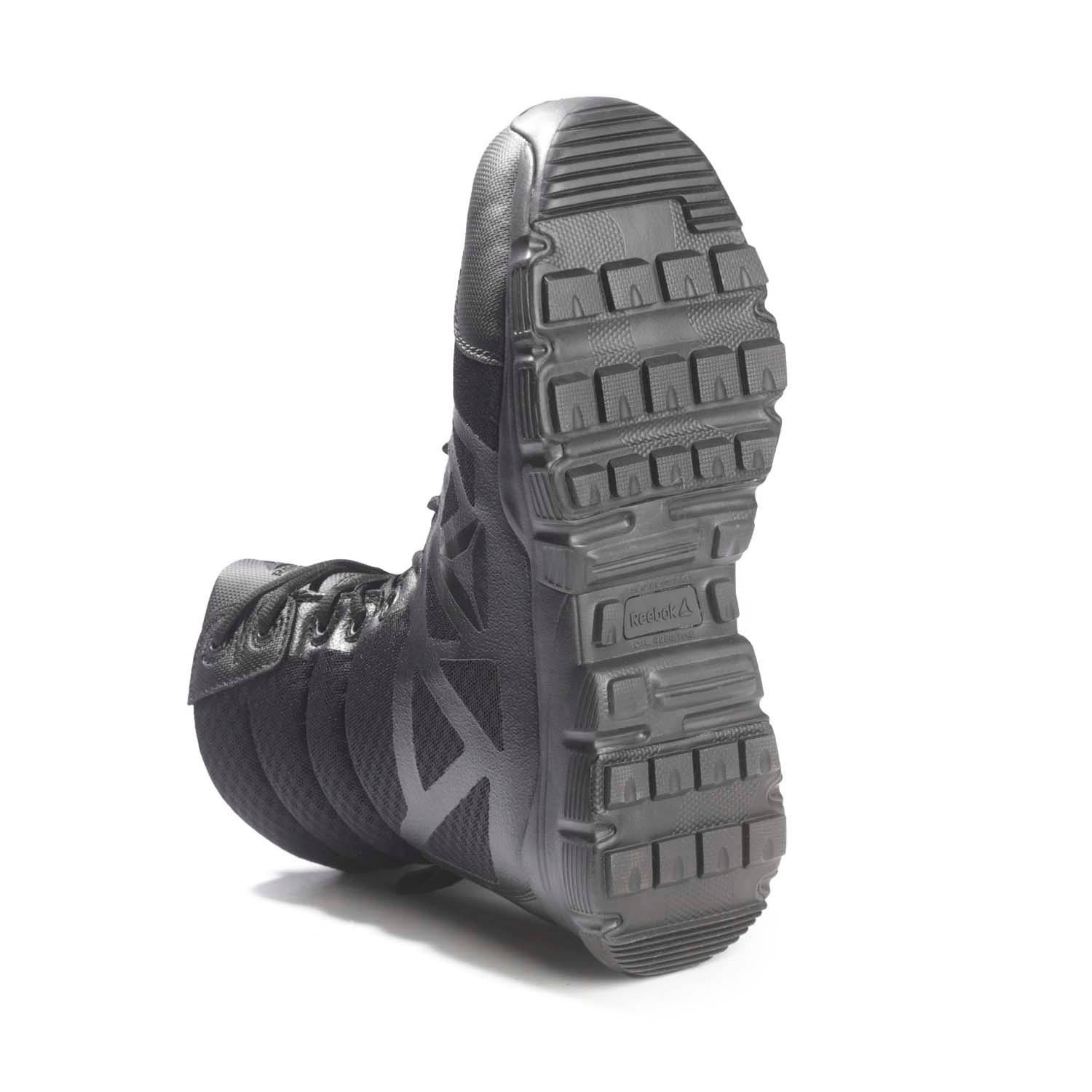 reebok 8 dauntless ultra light side zip duty boots