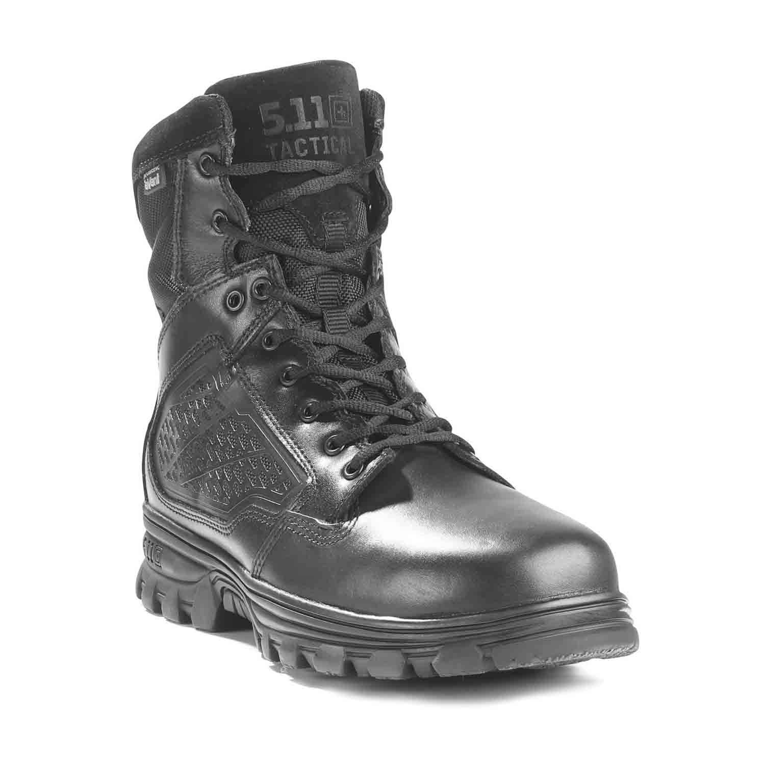 Thorogood Deuce Z-Trac 6 Inch Waterproof Side Zip Leather Tactical Mens Boots