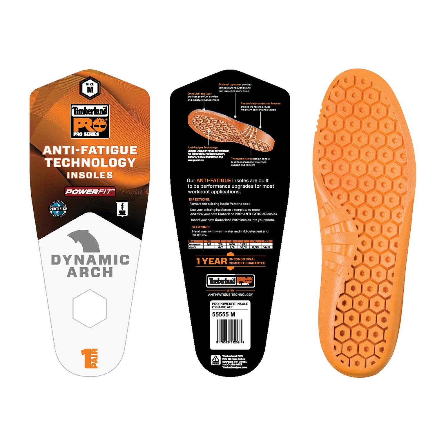 Timberland Pro Anti Fatigue Replacement Insole