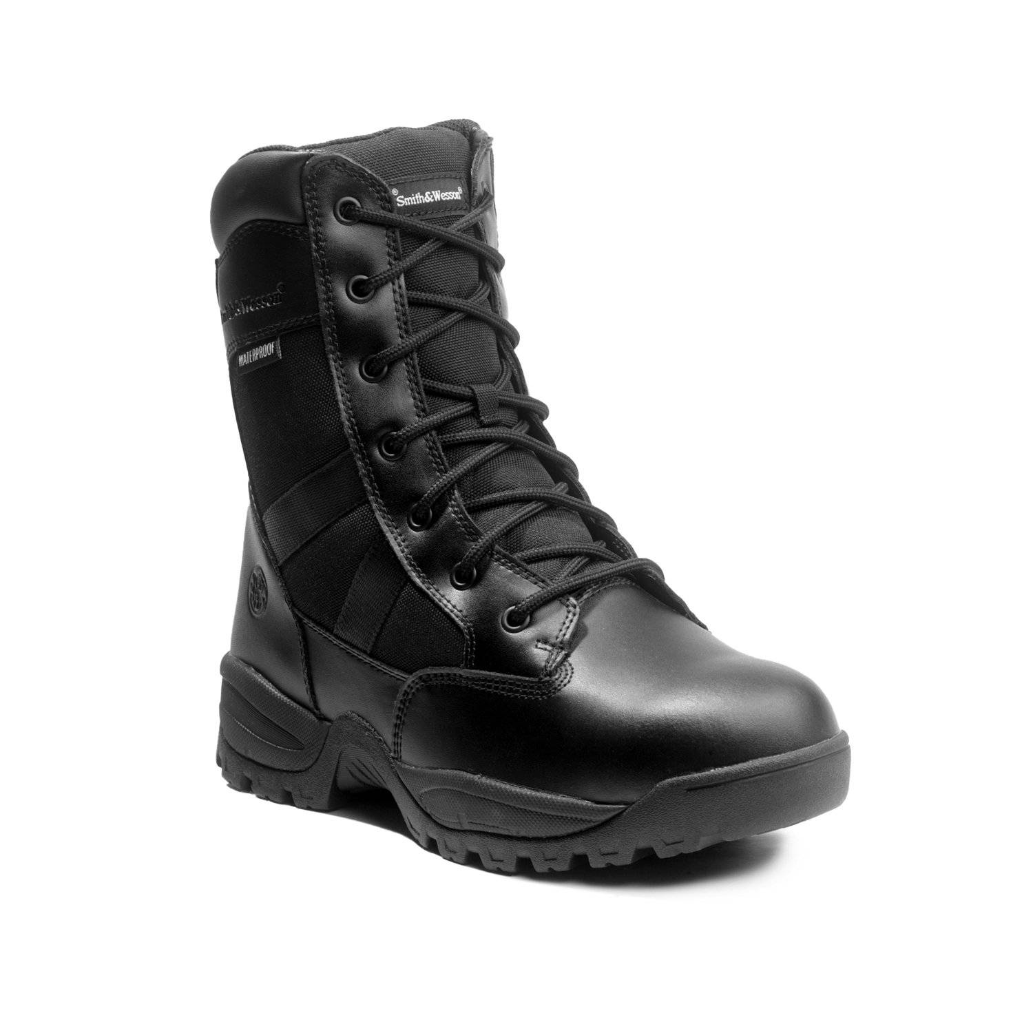 SMITH & WESSON BREACH 2.0 8" SIDE ZIP WATERPROOF BOOTS