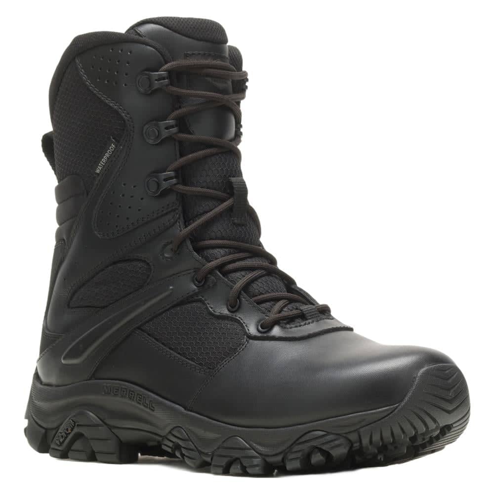 MERRELL 8" MOAB 3 RESPONSE TACTICAL SIDE-ZIP WATERPROOF BOOT