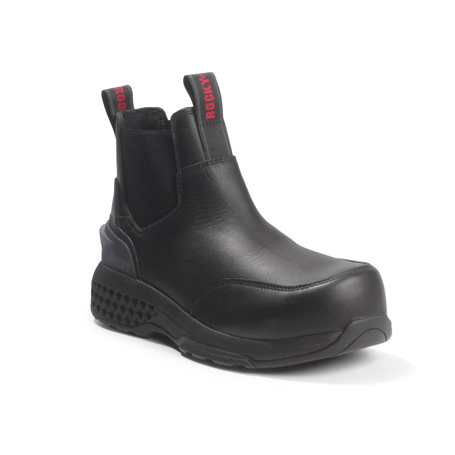 ROCKY CODE RED STATION SLIP-ON COMPOSITE TOE BOOT