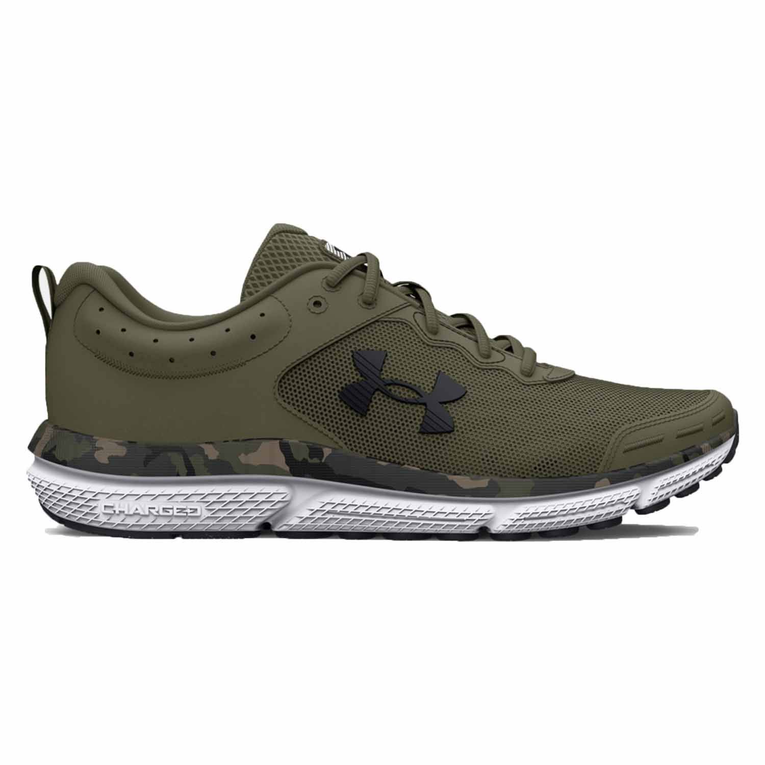 UNDER ARMOUR MEN'S CHARGED ASSERT 10 SHOES OLIVE DRAB