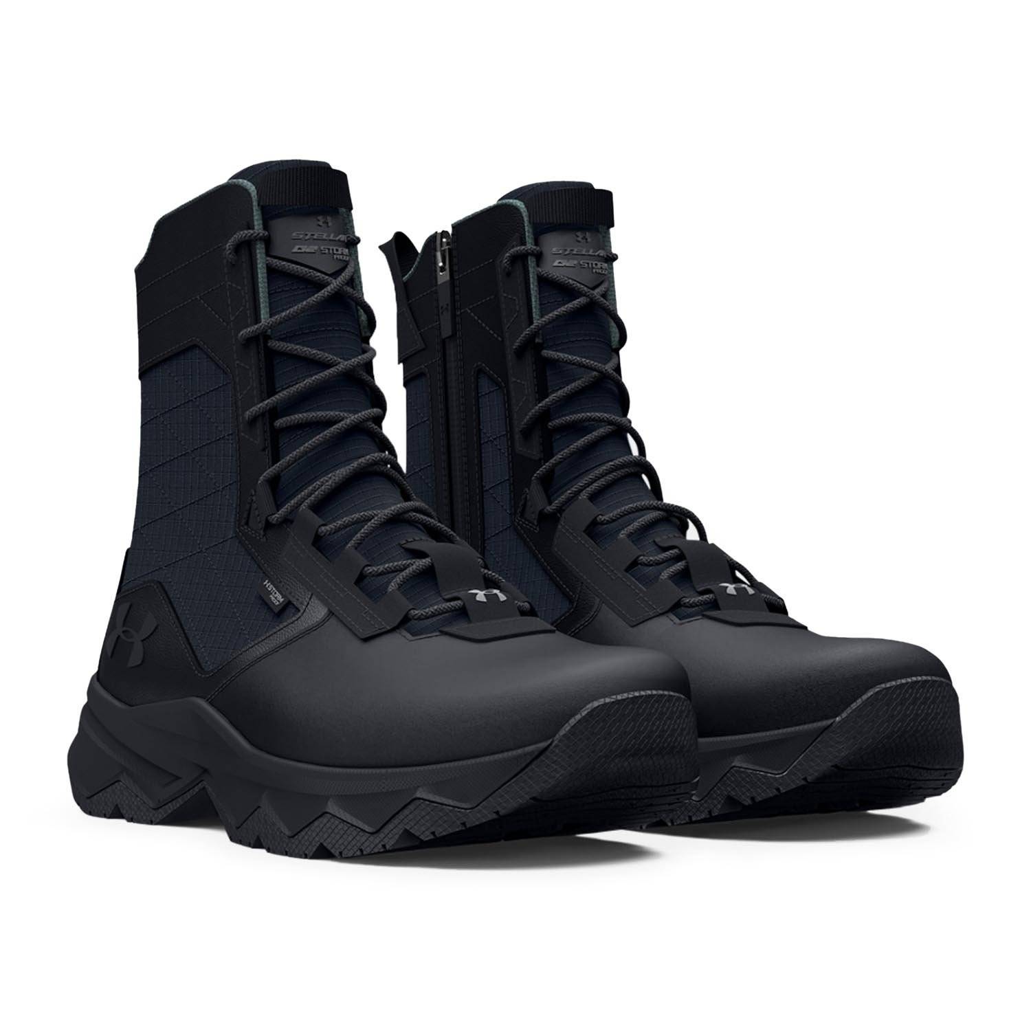 Under Armour Men's Stellar G2 Waterproof Zip Tactical Boots.