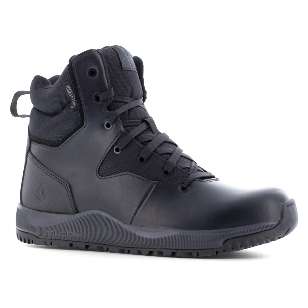 VOLCOM 6" STREET SHIELD TACTICAL SIDE-ZIP WATERPROOF BOOTS